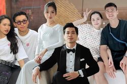 Dàn 'hậu phương' tháo vát của làng bóng đá Việt, một người kín tiếng nhưng 'quản' cả sự nghiệp của chồng