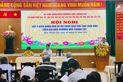 Khẩn trương tổ chức lấy ý kiến của người dân về dự thảo Luật Đất đai (sửa đổi)
