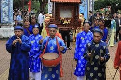 Lễ hội Chùa Bà - Cảng thị Nước Mặn là Di sản văn hóa phi vật thể Quốc gia