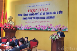 Festival 'Về miền Quan họ 2023': Tạo cơ hội kết nối di sản văn hóa với các địa phương