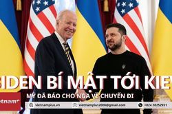Chuyến thăm bất ngờ của Tổng thống Mỹ Joe Biden tới Kiev