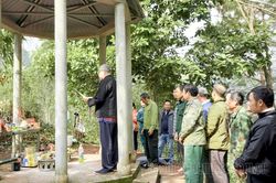 Lễ cúng bản của người Thái trắng Pa Có
