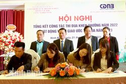 Khối thi đua các doanh nghiệp trong khu công nghiệp tỉnh phát động và ký giao ước thi đua