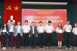 Giáo dục Giáo dục Gặp mặt 80 học sinh tham dự kỳ thi học sinh giỏi Quốc gia