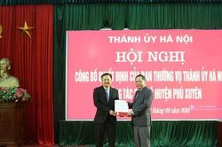 Bí thư Phú Xuyên làm Viện trưởng Viện Nghiên cứu phát triển kinh tế - xã hội