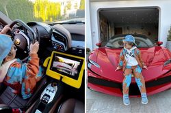 Sự thật bất ngờ về cậu bé 3 tuổi lái siêu xe Ferrari