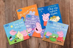 Lần đầu tiên sách Peppa Pig ra mắt độc giả Việt Nam