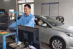 Đẩy nhanh việc kiểm định khoảng 6 nghìn phương tiện cơ giới ở Thái Bình