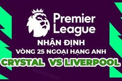 Nhận định trận đấu giữa Crystal Palace vs Liverpool, 02h45 ngày 26/2 - vòng 25 Ngoại hạng Anh