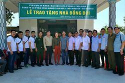 Trao tặng 'Nhà đồng đội' cho cựu quân nhân có hoàn cảnh khó khăn