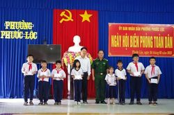 Bình Thuận: Ngày hội Biên phòng toàn dân tại phường Phước Lộc