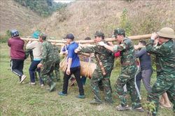 Thu hồi an toàn quả bom còn sót lại ở thành phố Điện Biên Phủ