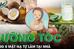 Dưỡng tóc bóng mượt tại nhà bằng 8 mặt nạ tự làm
