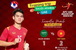 Lịch thi đấu U20 Việt Nam tại VCK U20 châu Á 2023 mới nhất