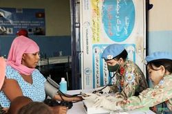 Bác sĩ mũ nồi xanh Việt Nam ở Abyei