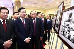 Khai mạc triển lãm ảnh kỷ niệm 80 năm Đề cương về văn hóa Việt Nam