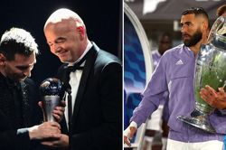 Messi giành The Best, Benzema ám chỉ FIFA 'dối trá'