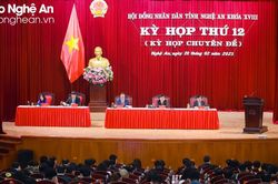 HĐND tỉnh Nghệ An thống nhất điều chỉnh phân bổ nguồn vốn ngân sách cho nhiều dự án quan trọng