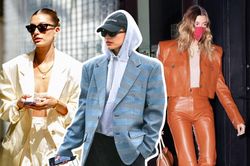 Phong cách thời trang của Hailey Bieber: Ngực phẳng nhưng cứ lên đồ là 'cháy phố'