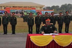 Lữ đoàn Pháo binh 368, Quân đoàn 1 ra quân huấn luyện