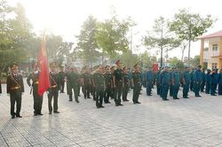 Huyện Tri Tôn ra quân huấn luyện năm 2023