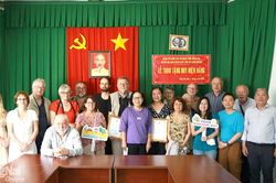 Hội Hữu nghị Bỉ - Việt hỗ trợ nạn nhân chất độc da cam tại Đồng Nai