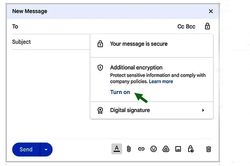 Google tăng cường chức năng mã hóa bảo mật cho thư gửi qua Gmail