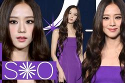 Không phải vô cớ Jisoo (BLACKPINK) chọn váy tím cho show Dior Thu Đông 2023