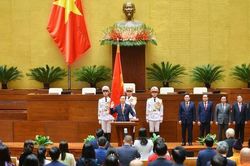 Chùm ảnh: Lễ tuyên thệ nhậm chức của Chủ tịch nước Võ Văn Thưởng