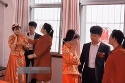 Đêm động phòng, mẹ chồng xông vào tát cô dâu cháy má