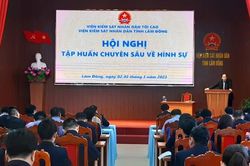 VKSND tỉnh Lâm Đồng tập huấn chuyên sâu về hình sự