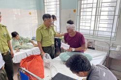 3 kiểm lâm của Vườn quốc gia Cát Tiên bị 'lâm tặc' chém trọng thương