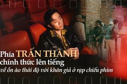 Phía Trấn Thành chính thức lên tiếng về ồn ào thái độ với khán giả ở rạp chiếu phim