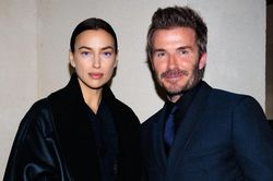 David Beckham chụp ảnh cùng Irina Shayk trong hậu trường