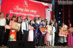 Thí sinh Nguyễn Thành Trường trở thành quán quân Bông lúa vàng 2022