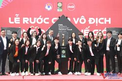 Tuyển nữ Việt Nam 'chạm mặt' Cúp vàng World Cup nữ 2023