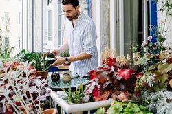 Cách thiết kế ban công nhỏ cho nhà phố ngập cây xanh