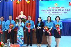 Đại hội Công đoàn cơ sở Báo An Giang thành công tốt đẹp