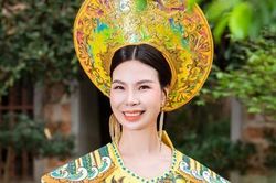 Áo dài Tommy Nguyễn quyến rũ tại Việt Phủ Thành Chương