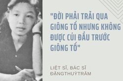 Đề học sinh giỏi Ngữ văn: Không được cúi đầu trước giông tố