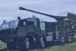 Bản nâng cấp cực mạnh của pháo tự hành Bogdana ra mắt tại Triển lãm IDEX-2023