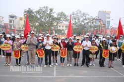 Kim Sơn tổ chức lễ phát động Ngày chạy Olympic và Giải Việt dã năm 2023