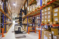 Cách tính mật độ xây dựng thuần đối với lối lên xuống dành cho xe vận chuyển hàng trong nhà kho, xưởng
