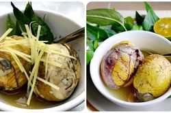 Một tuần nên ăn mấy quả trứng vịt lộn?