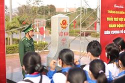 Đồn Biên phòng Cửa khẩu Quốc tế Lao Bảo: Điểm sáng của những người lính mang quân hàm xanh