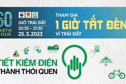 Chiến dịch Giờ Trái đất năm 2023: Chung tay tiết kiệm điện, hướng tới tương lai xanh