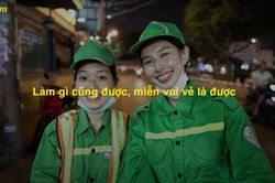 Sơ hở là đổi nghề, Thùy Tiên hóa lao công khiến fan cười tít mắt: Đích thị là nữ hoàng meme