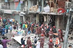 Bangladesh: Nổ tại tòa nhà văn phòng ở Dhaka, 11 người thiệt mạng