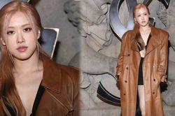 Rosé bùng nổ khí chất 'tổng tài' tại show Saint Laurent, bất chấp cái lạnh 2 độ C vẫn khoe trọn body size 0