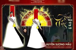 'Phát hoảng' với bài dự thi trang phục dân tộc tại Miss Grand Vietnam 2023: Có phải ngày Halloween đâu?